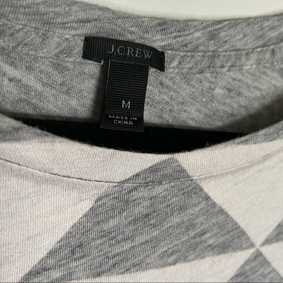 J. Crew Graphic Knit Top SZ M - Picture 3 of 4